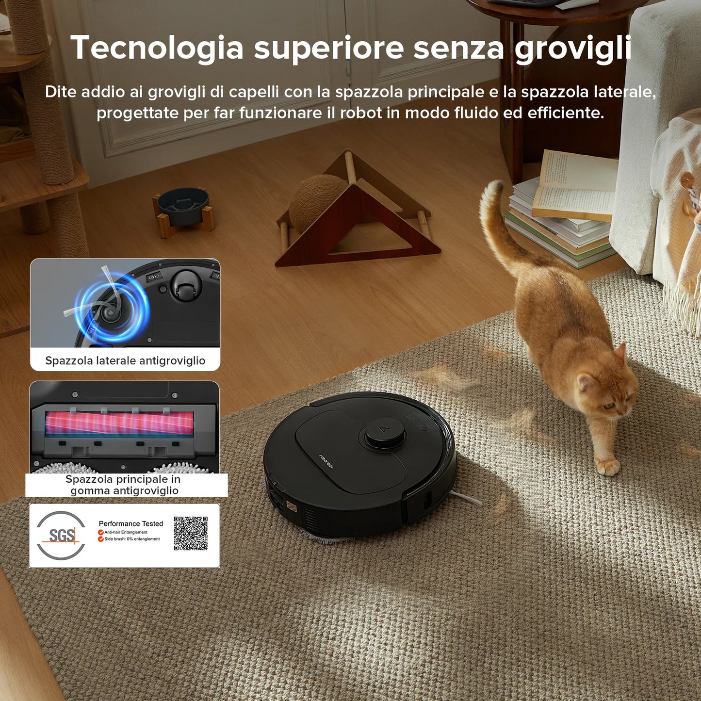 MaxClean - Robot aspirapolvere 3 in 1 | Ultra Tecnologia 6D