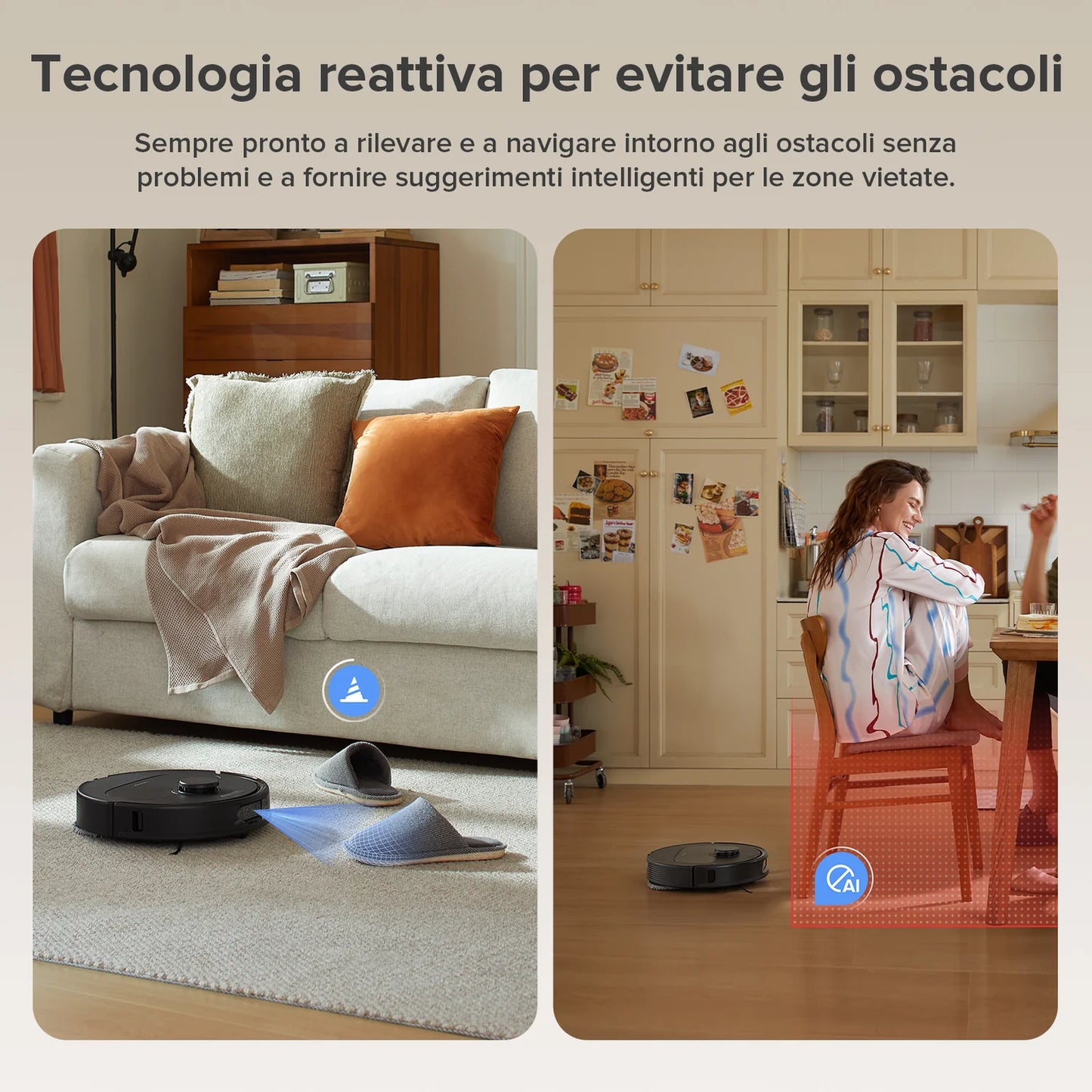 MaxClean - Robot aspirapolvere 3 in 1 | Ultra Tecnologia 6D