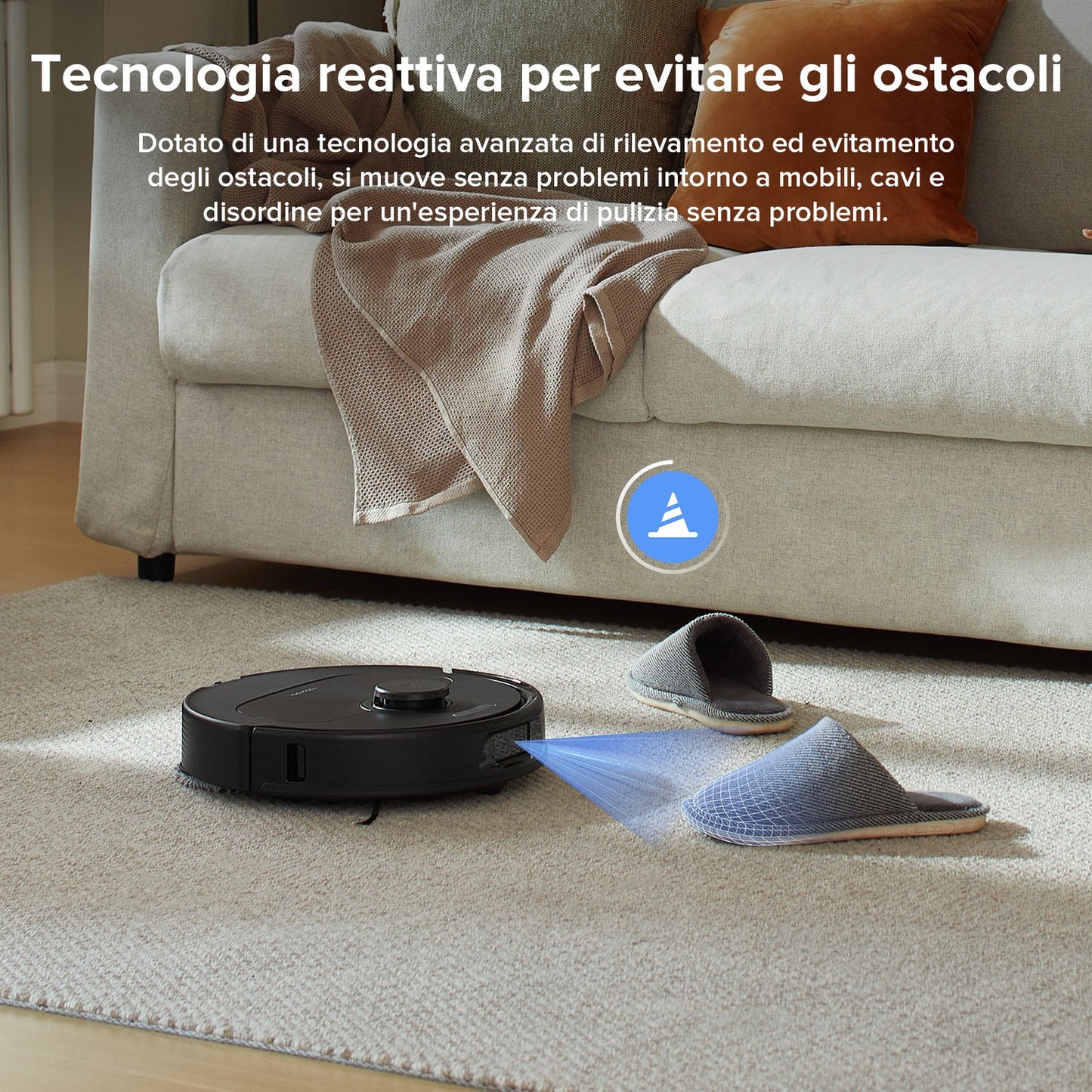 MaxClean - Robot aspirapolvere 3 in 1 | Ultra Tecnologia 6D